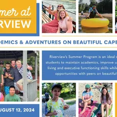 Summer at Riverview offers programs for three different age groups: Middle School, ages 11-15; High School, ages 14-19; and the Transition Program, GROW (Getting Ready for the Outside World) which serves ages 17-21.⁠
⁠
Whether opting for summer only or an introduction to the school year, the Middle and High School Summer Program is designed to maintain academics, build independent living skills, executive function skills, and provide social opportunities with peers. ⁠
⁠
During the summer, the Transition Program (GROW) is designed to teach vocational, independent living, and social skills while reinforcing academics. GROW students must be enrolled for the following school year in order to participate in the Summer Program.⁠
⁠
For more information and to see if your child fits the Riverview student profile visit dlhcjdgl.com/admissions or contact the admissions office at admissions@dlhcjdgl.com or by calling 508-888-0489 x206